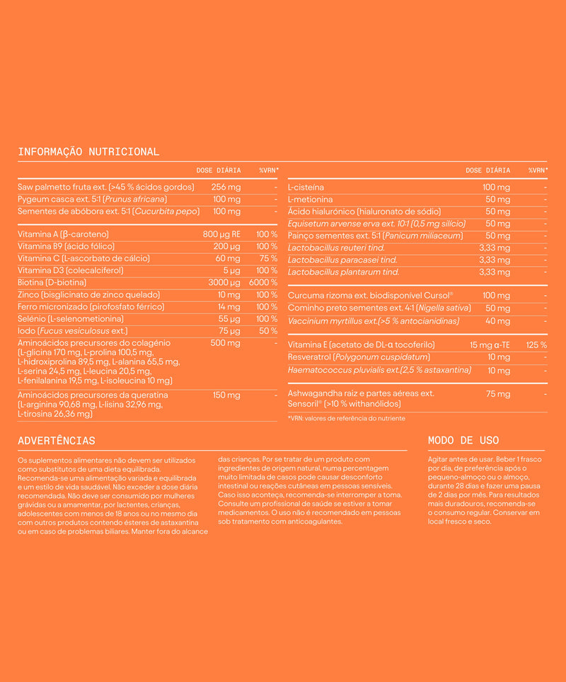 informaçao nutricional - olistic women 13