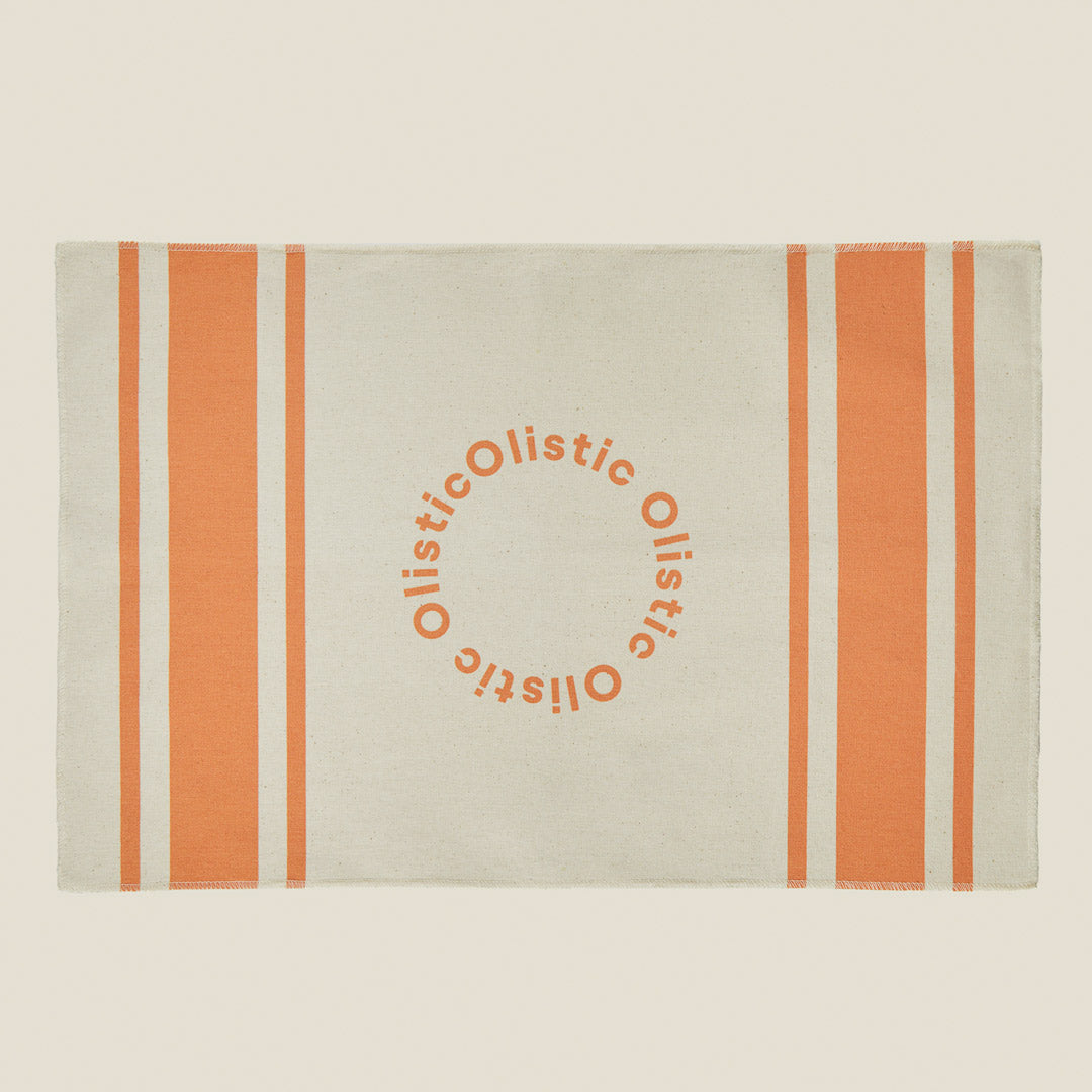 Mantel Lino Naranja CS