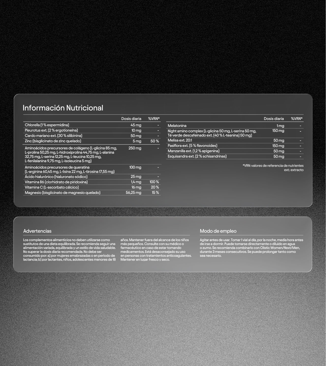 Olistic Next & Night Booster